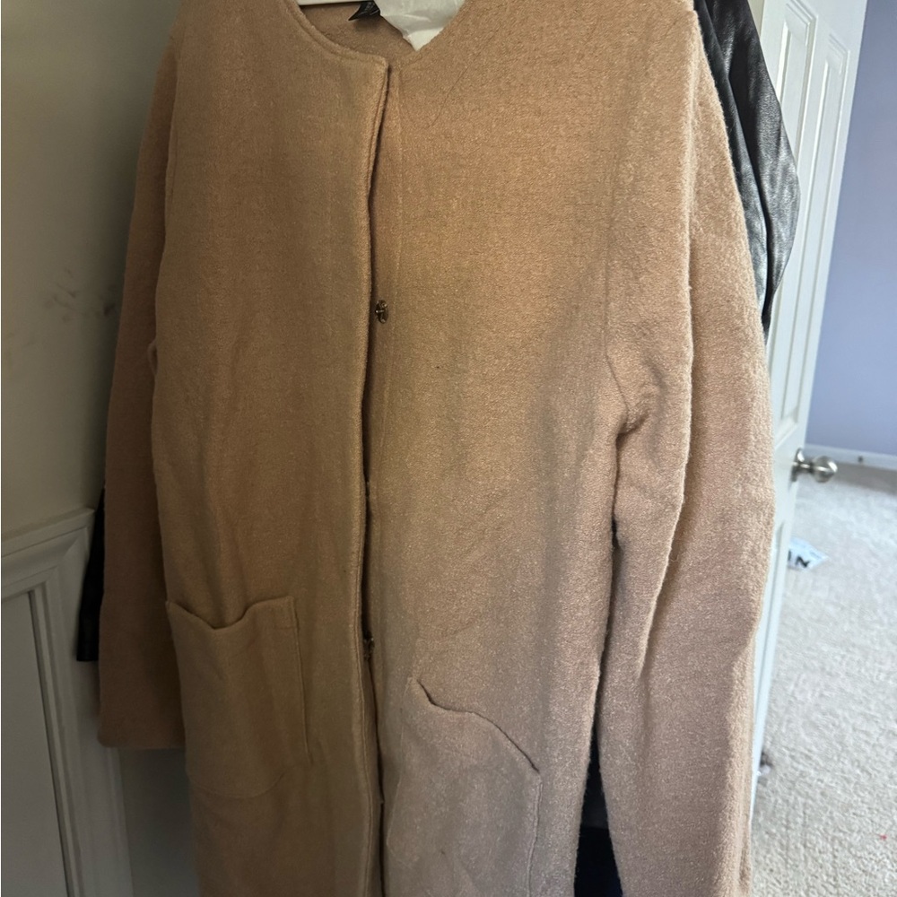 Cozy Tan Teddy Jacket for Women